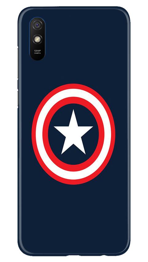 Captain America Case for Xiaomi Redmi 9a