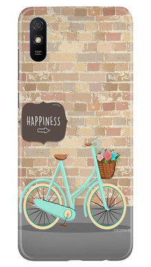 Happiness Mobile Back Case for Xiaomi Redmi 9a (Design - 53)