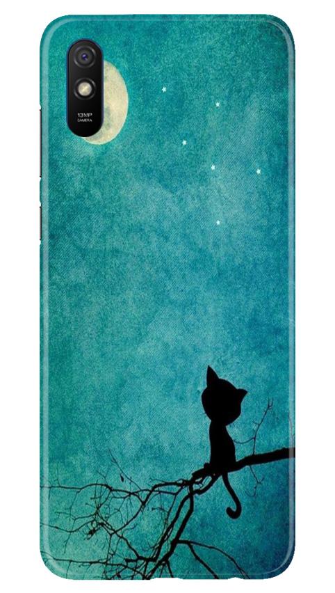 Moon cat Case for Xiaomi Redmi 9i