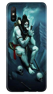 Lord Shiva Mahakal2 Mobile Back Case for Xiaomi Redmi 9a (Design - 98)