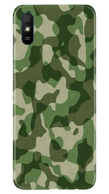 Army Camouflage Mobile Back Case for Xiaomi Redmi 9i  (Design - 106)