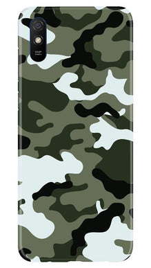 Army Camouflage Mobile Back Case for Xiaomi Redmi 9i  (Design - 108)