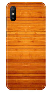 Wooden Look Mobile Back Case for Xiaomi Redmi 9a  (Design - 111)