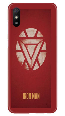 Iron Man Superhero Mobile Back Case for Xiaomi Redmi 9a  (Design - 115)