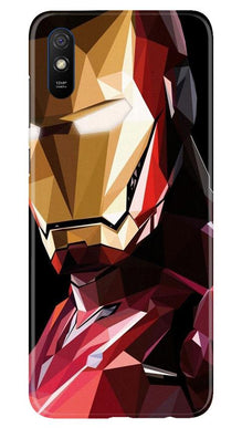Iron Man Superhero Mobile Back Case for Xiaomi Redmi 9a  (Design - 122)