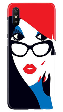 Girlish Mobile Back Case for Xiaomi Redmi 9a  (Design - 131)