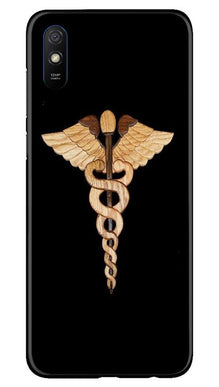 Doctor Logo Mobile Back Case for Xiaomi Redmi 9a  (Design - 134)