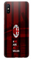 AC Milan Case for Xiaomi Redmi 9i  (Design - 155)