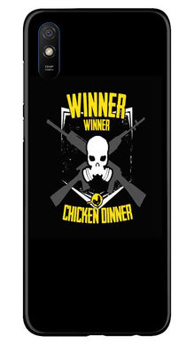 Winner Winner Chicken Dinner Mobile Back Case for Xiaomi Redmi 9a  (Design - 178)