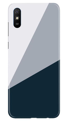 Blue Shade Mobile Back Case for Xiaomi Redmi 9i (Design - 182)