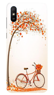 Bicycle Mobile Back Case for Xiaomi Redmi 9i (Design - 192)