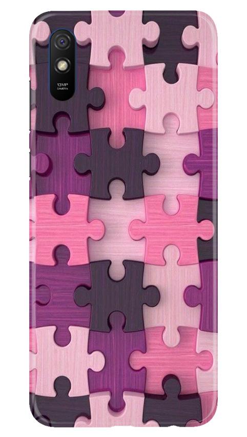 Puzzle Case for Xiaomi Redmi 9i (Design - 199)
