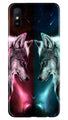 Wolf fight Case for Xiaomi Redmi 9i (Design No. 221)