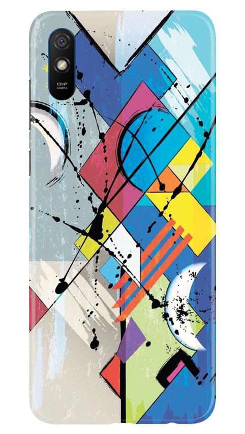 Modern Art Case for Xiaomi Redmi 9a (Design No. 235)