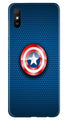 Captain America Shield Case for Xiaomi Redmi 9i (Design No. 253)