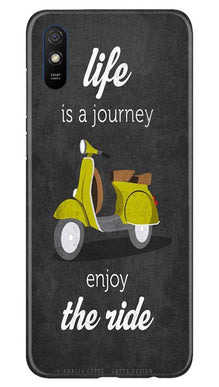 Life is a Journey Mobile Back Case for Xiaomi Redmi 9a (Design - 261)