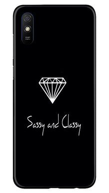 Sassy and Classy Mobile Back Case for Xiaomi Redmi 9a (Design - 264)