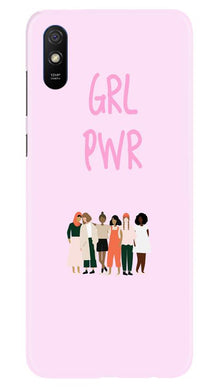 Girl Power Mobile Back Case for Xiaomi Redmi 9a (Design - 267)