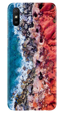 Sea Shore Mobile Back Case for Xiaomi Redmi 9i (Design - 273)