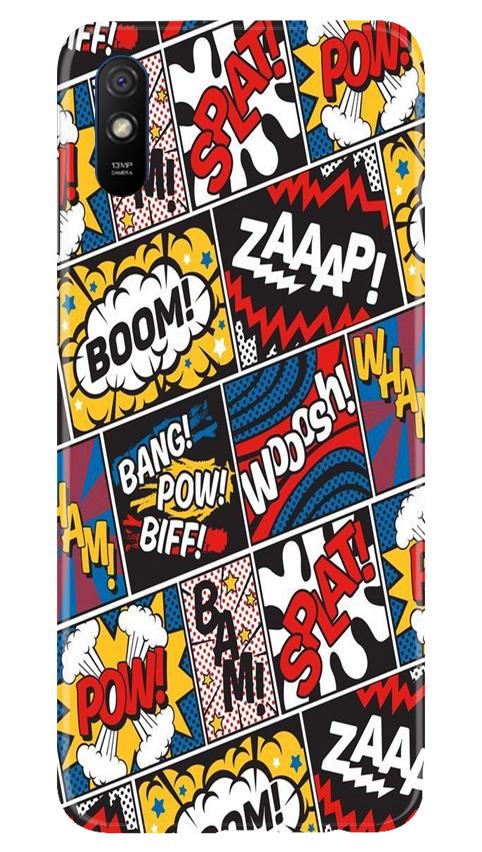 Boom Mobile Back Case for Xiaomi Redmi 9a (Design - 302)