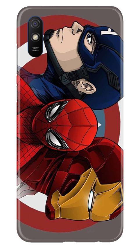 Superhero Mobile Back Case for Xiaomi Redmi 9a (Design - 311)