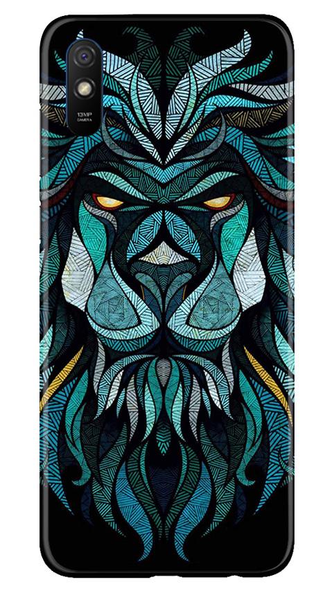 Lion Mobile Back Case for Xiaomi Redmi 9i (Design - 314)