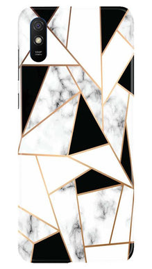 Marble Texture Mobile Back Case for Xiaomi Redmi 9i (Design - 322)