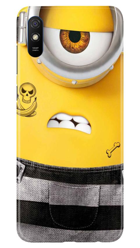 Minion Mobile Back Case for Xiaomi Redmi 9a (Design - 324)