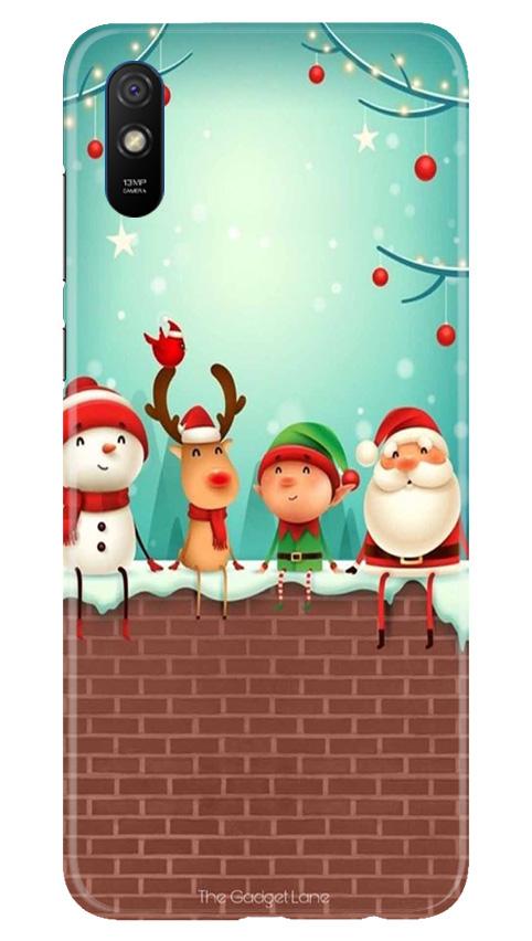 Santa Claus Mobile Back Case for Xiaomi Redmi 9a (Design - 334)