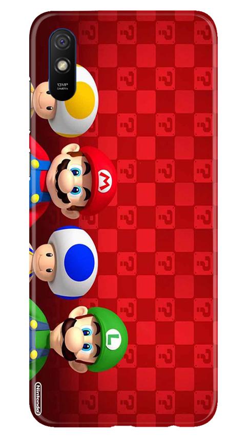 Mario Mobile Back Case for Xiaomi Redmi 9a (Design - 337)