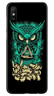 Owl Mobile Back Case for Xiaomi Redmi 9i (Design - 358)