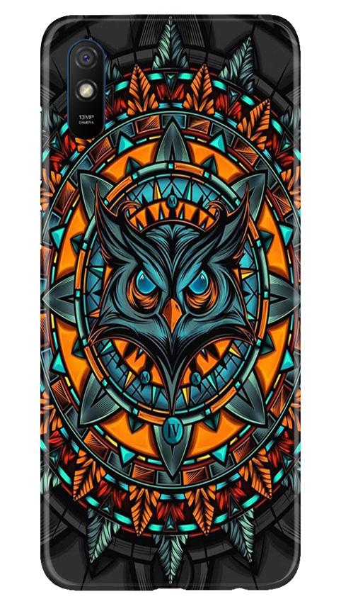 Owl Mobile Back Case for Xiaomi Redmi 9a (Design - 360)