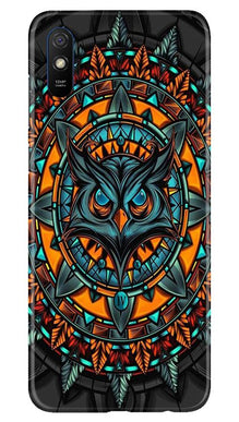 Owl Mobile Back Case for Xiaomi Redmi 9i (Design - 360)