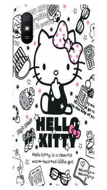 Hello Kitty Mobile Back Case for Xiaomi Redmi 9a (Design - 361)