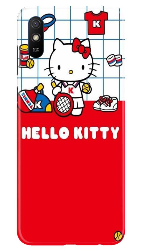 Hello Kitty Mobile Back Case for Xiaomi Redmi 9i (Design - 363)
