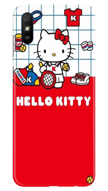 Hello Kitty Mobile Back Case for Xiaomi Redmi 9a (Design - 363)