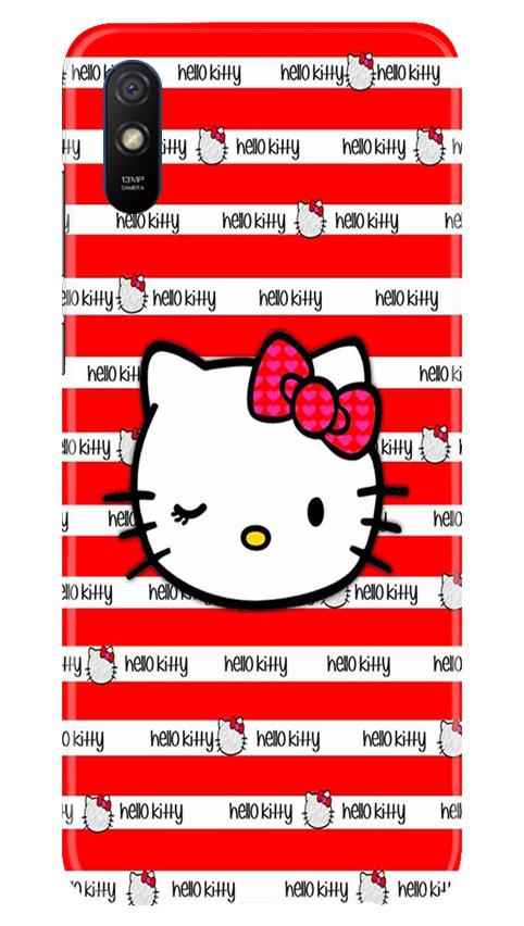Hello Kitty Mobile Back Case for Xiaomi Redmi 9i (Design - 364)