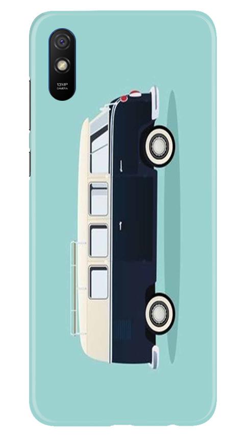 Travel Bus Mobile Back Case for Xiaomi Redmi 9a (Design - 379)