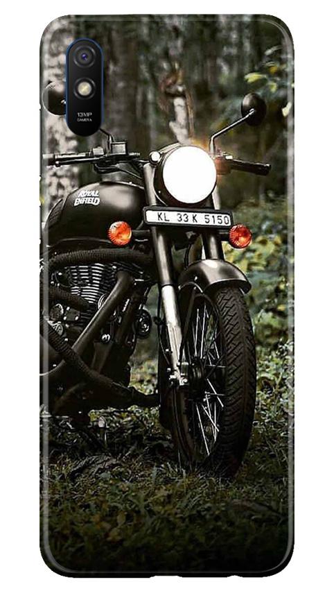 Royal Enfield Mobile Back Case for Xiaomi Redmi 9a (Design - 384)