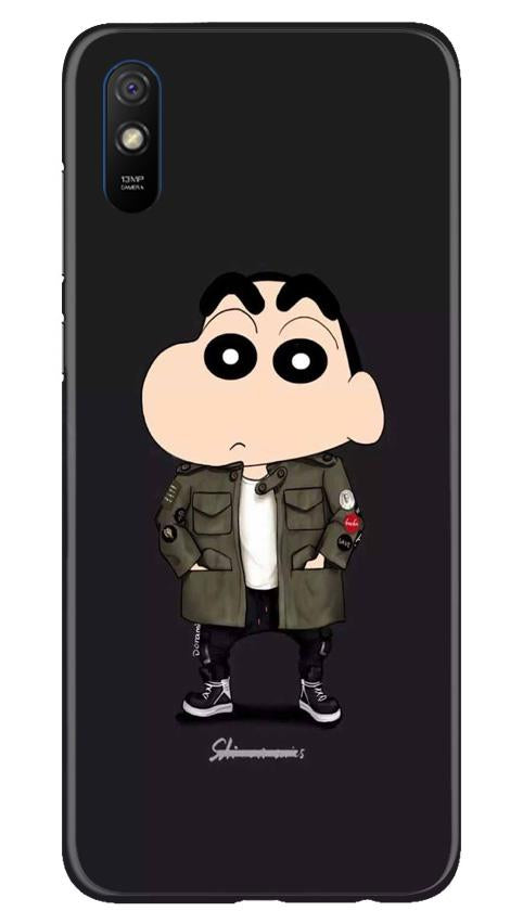Shin Chan Mobile Back Case for Xiaomi Redmi 9a (Design - 391)