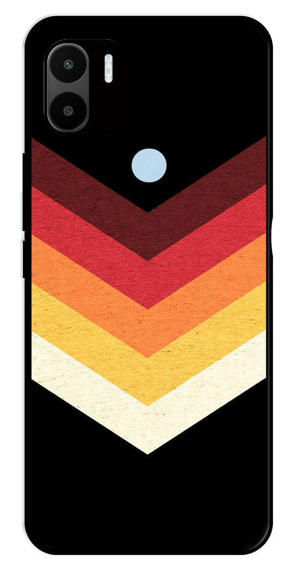 MultiColor Arrow Metal Mobile Case for Redmi A2 Plus   (Design No -04)