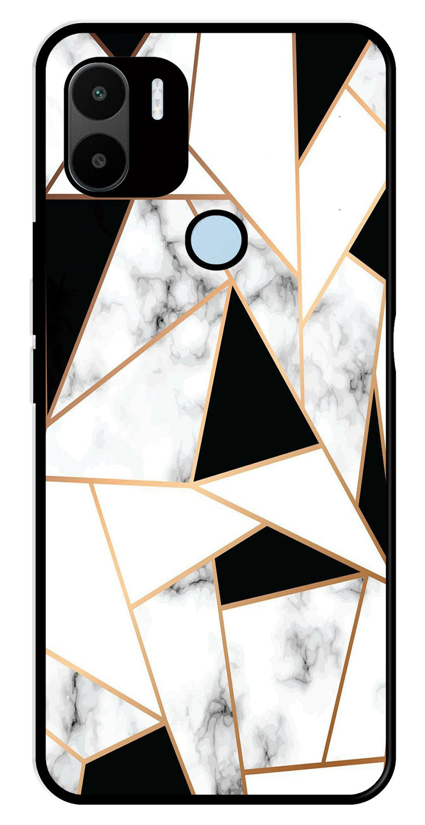 Marble Design2 Metal Mobile Case for Redmi A2 Plus   (Design No -08)