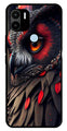 Owl Design Metal Mobile Case for Poco C50   (Design No -26)