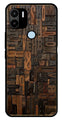 Alphabets Metal Mobile Case for Redmi C50   (Design No -32)