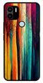 Modern Art Colorful Metal Mobile Case for Redmi C50   (Design No -47)