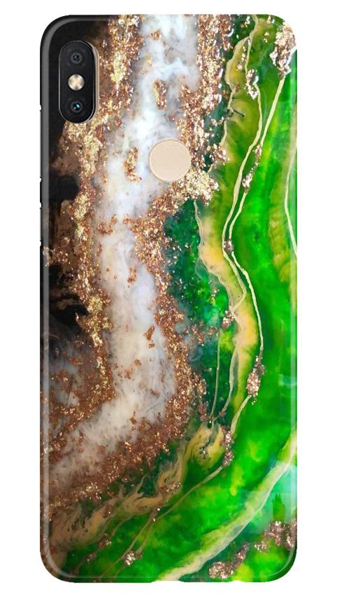 Marble Texture Mobile Back Case for Redmi Y2 (Design - 307)
