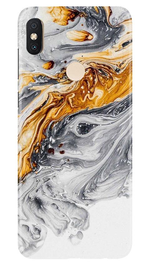 Marble Texture Mobile Back Case for Redmi Y2 (Design - 310)