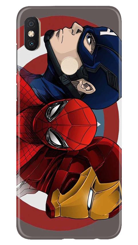Superhero Mobile Back Case for Redmi Y2 (Design - 311)