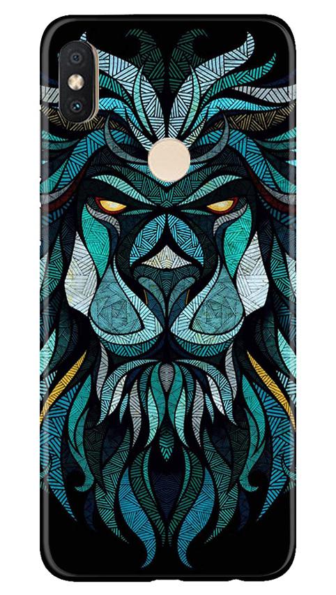 Lion Mobile Back Case for Redmi Y2 (Design - 314)