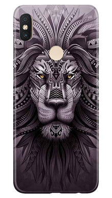 Lion Mobile Back Case for Redmi Y2 (Design - 315)